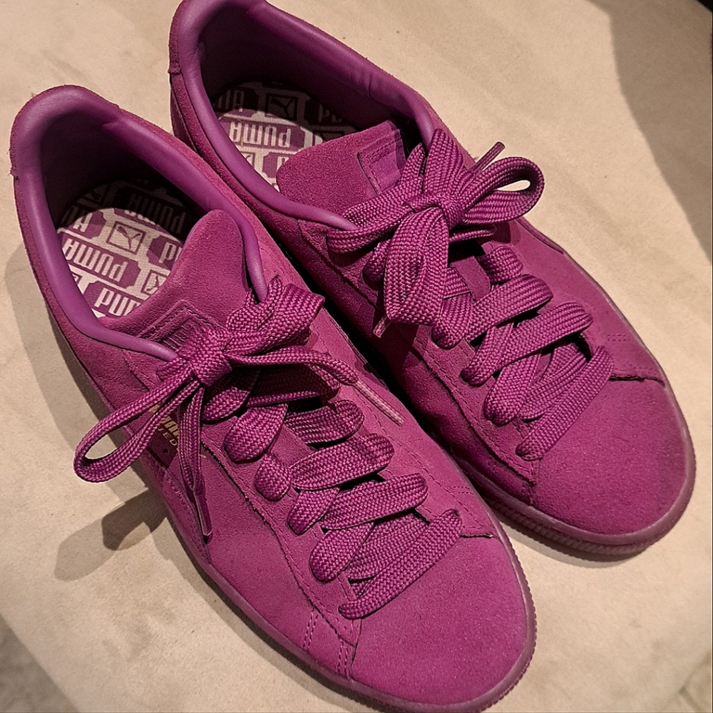 Puma Purple 9US Woman Shoe